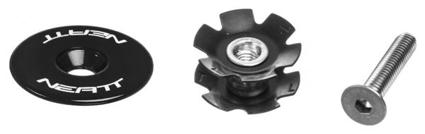 Neatt Star Nut with Cap 1'' 1/8 Black