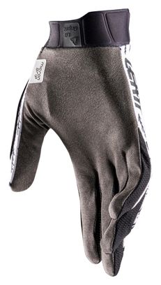 Gants Longs Leatt 1.0 GripR Blanc/Noir