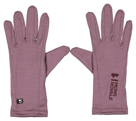 Mons Royale Volta Glove Liner Gloves Purple