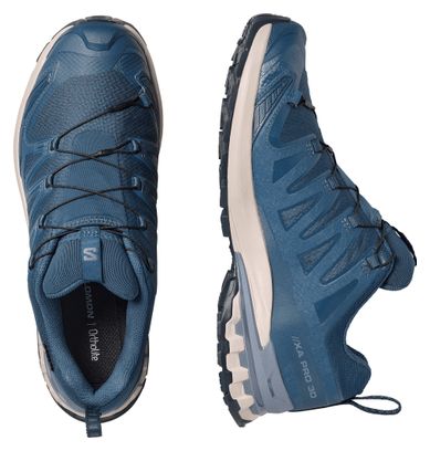 Salomon XA Pro 3D v9 GTX Trail Running Shoes, Blue, Men's
