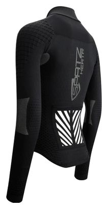 Maillot de Corps Manches Longues SpatzWear 4-Saison Noir