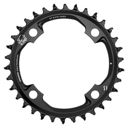 SRAM EAGLE X-Sync 2 Kettenblatt 104 mm Schwarz