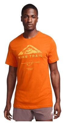 Nike Dri-FIT Trail Orange Men's T-Shirt