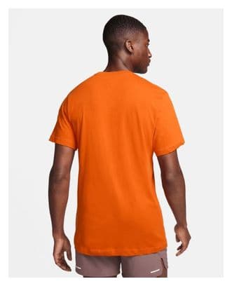 T-shirt Nike Dri-FIT Trail Orange Homme