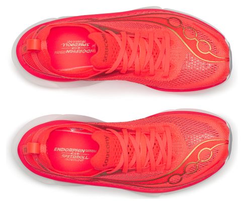 Saucony Endorphin Elite 3 hardloopschoenen, rood, unisex