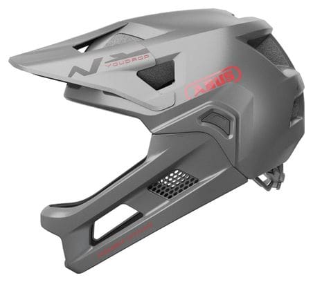 Abus YouDrop FF Zilver Integraal Kinderhelm