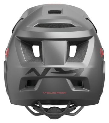Abus YouDrop FF Zilver Integraal Kinderhelm
