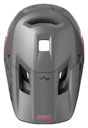 Abus YouDrop FF Zilver Integraal Kinderhelm