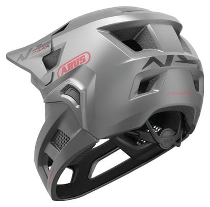 Abus YouDrop FF Zilver Integraal Kinderhelm