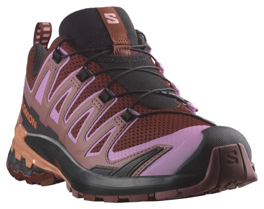Salomon XA Pro 3D v9 Roze/Oranje Unisex Trailschoenen
