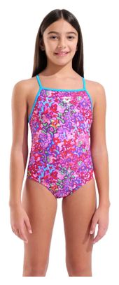 Arena Stars Pink/Multicolor Girls' Swimsuit