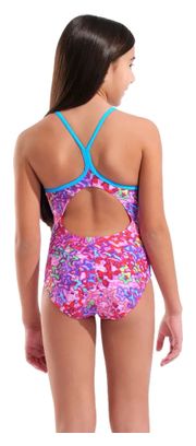 Arena Stars Pink/Multicolor Girls' Swimsuit
