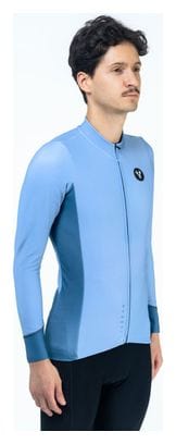 Maillot Manches Longues LeBram Race Thermique Bleu