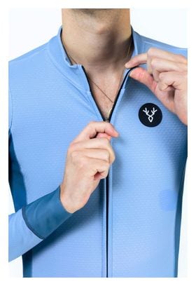 Maillot Manches Longues LeBram Race Thermique Bleu