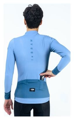 Maillot Manches Longues LeBram Race Thermique Bleu