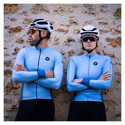 Maillot Manches Longues LeBram Race Thermique Bleu