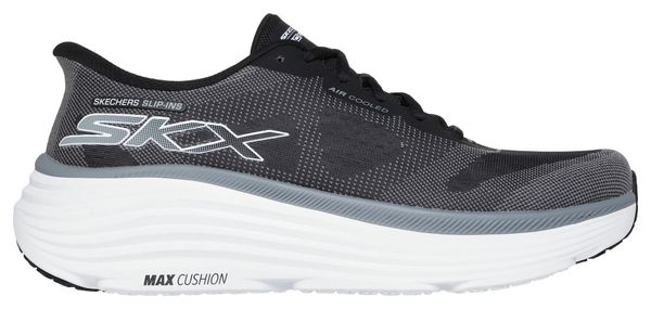 Skechers Slip-Ins Max Cushioning Endeavour Exciton Laufschuhe für Herren, schwarz