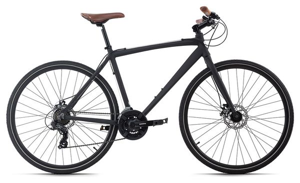 Vélo de ville homme 28'' Urban-Bike UBN77 noir cadre aluminium TC 46 cm Adore