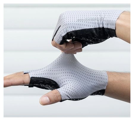 Gants de cyclisme courts respirants Rockbros - Gris