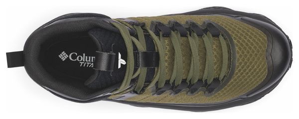 Columbia Mid Escape Thrive Titanium Outdry Green/Black Hiking Shoes