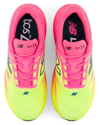 Zapatillas de running New Balance 1080 v15 TCS London Marathon Amarillo/Rosa para mujer