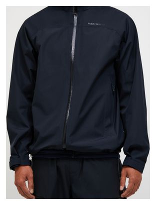 Chaqueta impermeable Peak Performance Treeline HIPE 2.5L negra para hombre