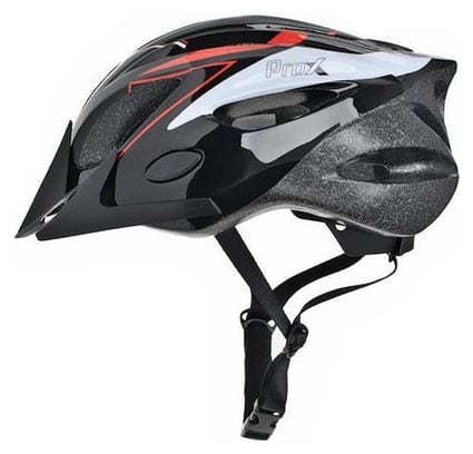 Casque de vélo VTT Adultes Femmes/Hommes - Noir Rouge