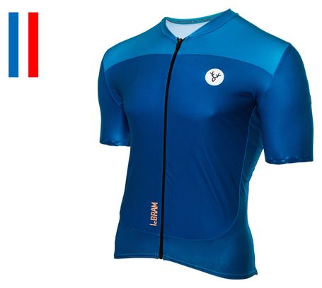 Maillot Manches Courtes LeBram Cenise Bleu