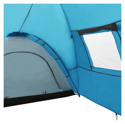 vidaXL Tente igloo de camping 650x240x190 cm 8 personnes Bleu