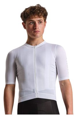 Maillot de manga corta Rapha Pro Team Training blanco/gris para hombre