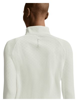 Haut 1/2 Zip Nike Swift Aero-Fit Beige Femme