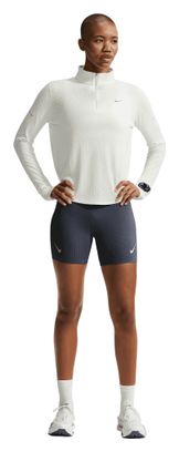 Haut 1/2 Zip Nike Swift Aero-Fit Beige Femme