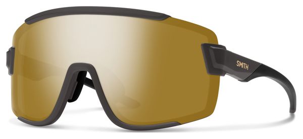 Gafas Smith Wildcat Matte Gravy ChromaPop polarizadas con espejo bronce