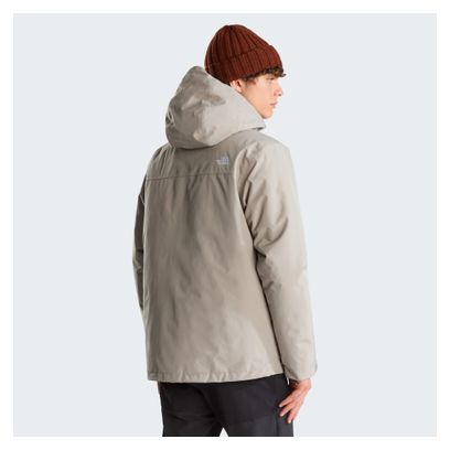Veste 3-en-1 The North Face Carto Mono Triclimate Gris Homme