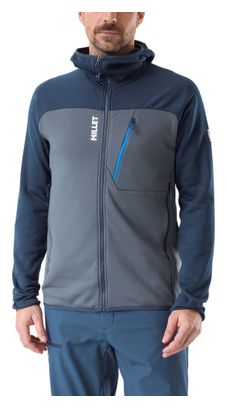 Sudadera polar Millet Seneca Hoodie azul para hombre