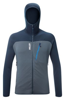 Sudadera polar Millet Seneca Hoodie azul para hombre