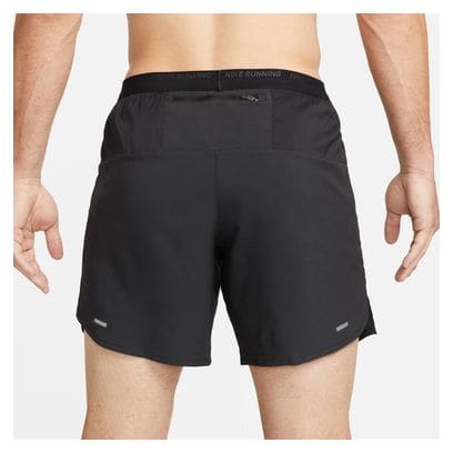 Pantalón Corto Nike Stride 7in Negro Hombre