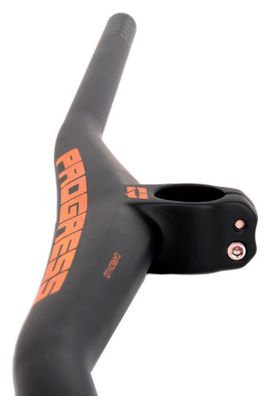 Combo cintre/potence Progress PG-234 Carbon Cockpit 2º Orange 70mm