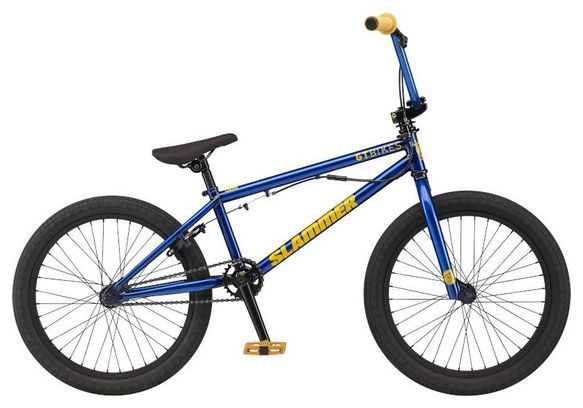 GT Slammer 20' BMX Freestyle Trans Electric Blue Brillant