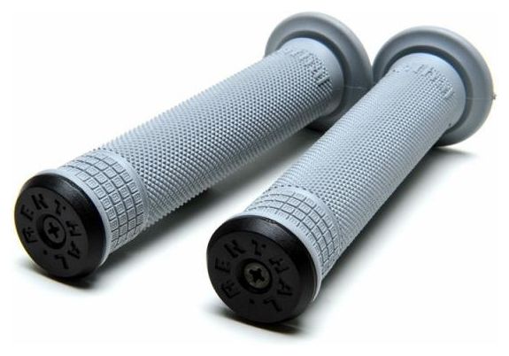 Paire de Grips Renthal Push On Grips Soft Blanc