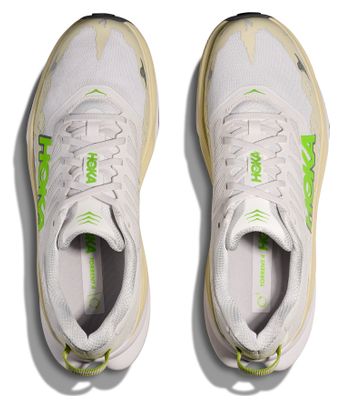 Hoka Torrent 4 Trailrunning-Schuhe Weiß/Grün Herren