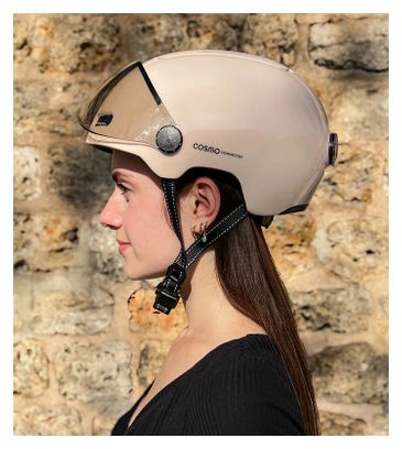 Casco Cosmo Connected Fusion Beige City