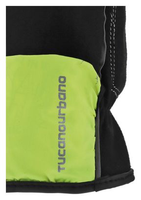 Paar Tucano Urbano Roadster Urban Handschoenen Zwart Geel