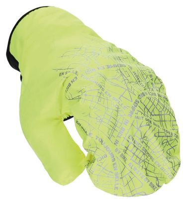 Paar Tucano Urbano Roadster Urban Handschoenen Zwart Geel