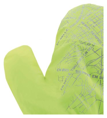 Paar Tucano Urbano Roadster Urban Handschoenen Zwart Geel