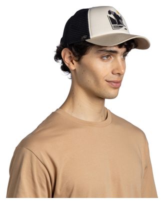 Cappellino Buff Trucker beige/nero