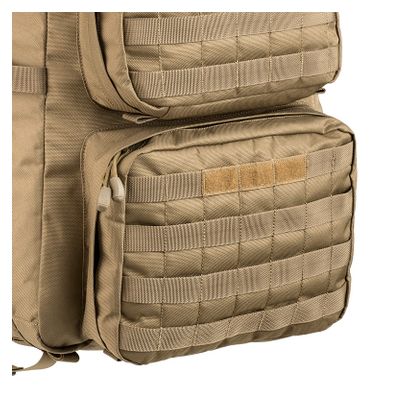 Sac à dos modulaire Ares 50 litres-Beige Coyote-marron