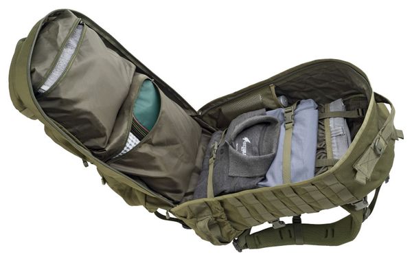 Sac à dos modulaire Ares 50 litres-Beige Coyote-marron