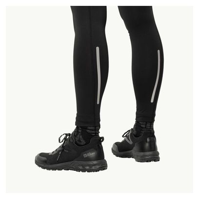 Collant Femme Jack Wolfskin Morobbia Noir
