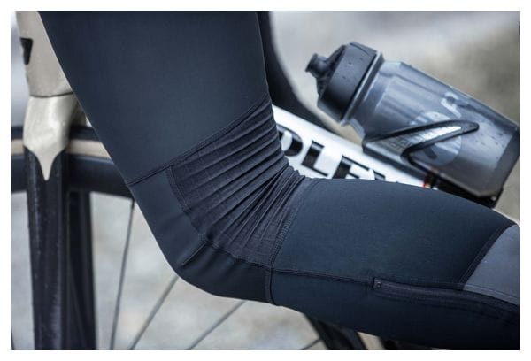 Radhose Long Velo Mit Bretelless Mit Fell Rogelli Deep Winter - Damen - Schwarz